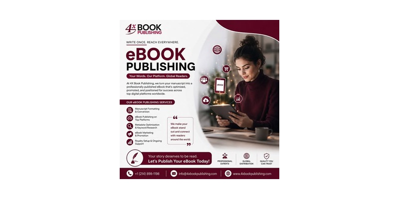 4x Book Publishing logo