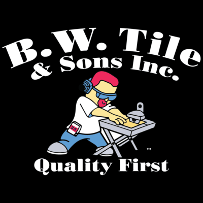 B W Tile and Sons logo