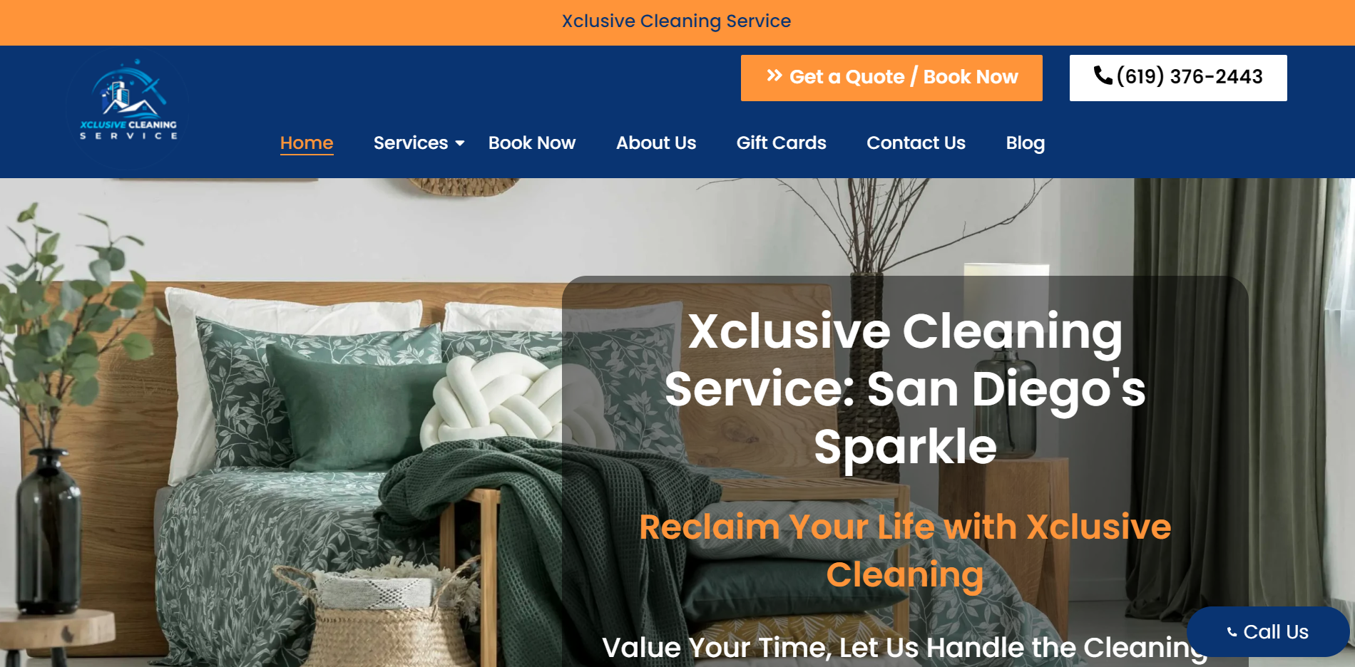 Xclusive Cleaning Service logo