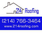 214 Roofing logo