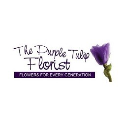 The Purple Tulip Florist Inc. logo